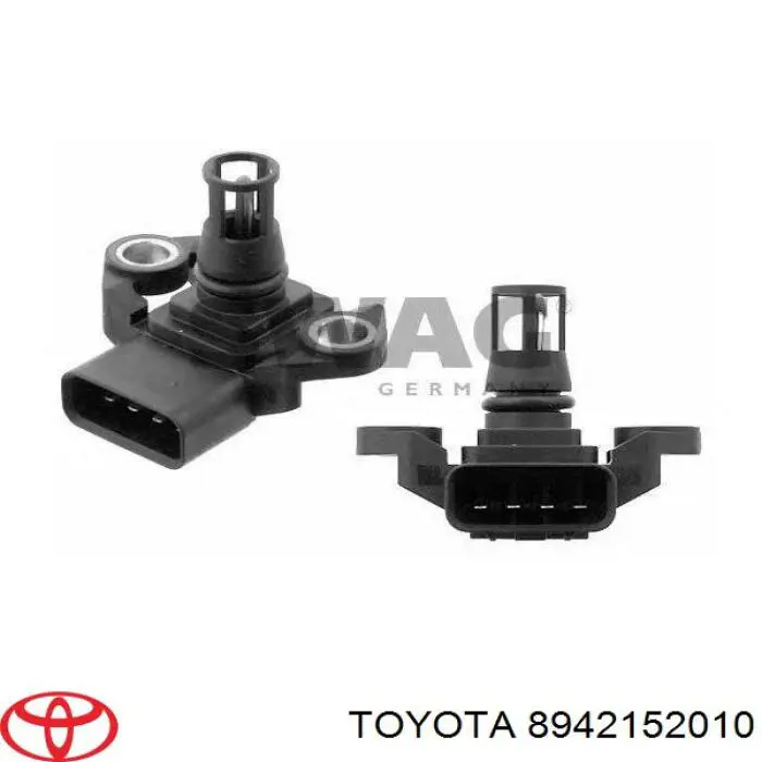 8942152010 Toyota датчик давления во впускном коллекторе, map