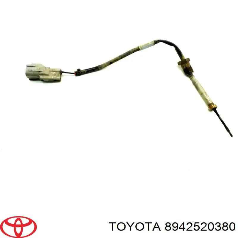 Sensor de temperatura dos gases de escape (GE), antes de filtro de partículas diesel para Toyota Auris (E15)
