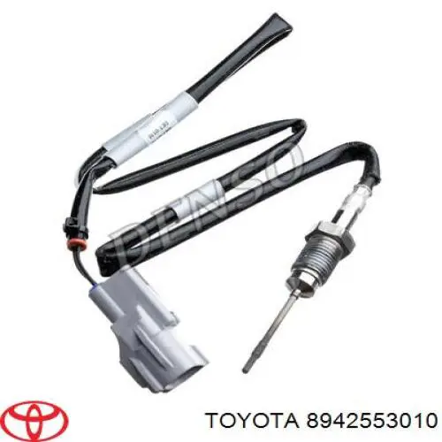 Купить 8942553010 Toyota Датчик температуры отработавших газов (ОГ), перед сажевым фильтром