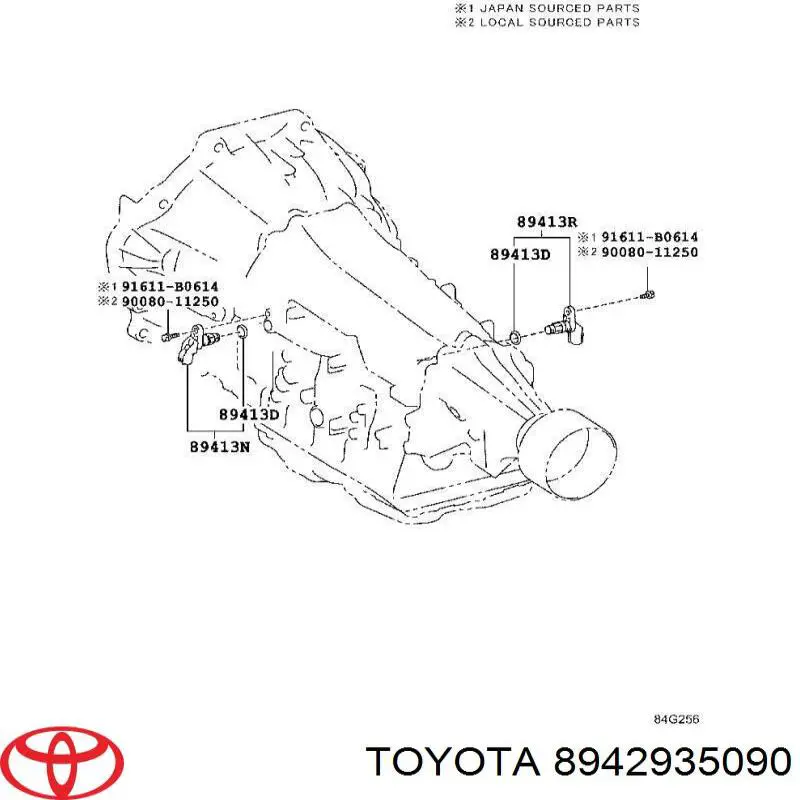 8942935090 Toyota 