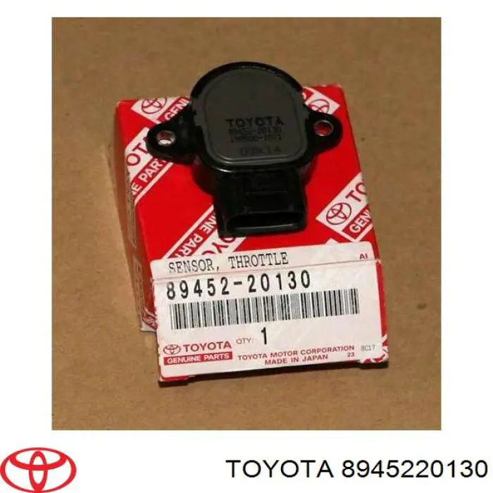 8945220130 Toyota датчик положения дроссельной заслонки (потенциометр)