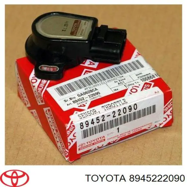 8945222090 Toyota датчик положения дроссельной заслонки (потенциометр)