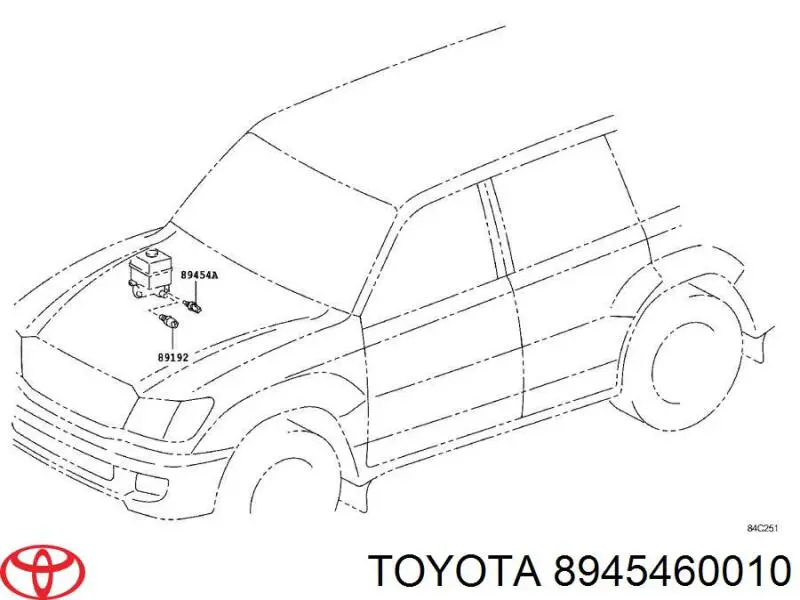 Датчик температуры топлива на Toyota Land Cruiser 100 
