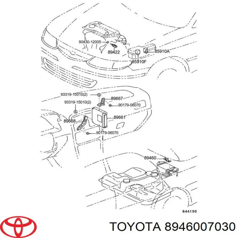  8946007030 Toyota