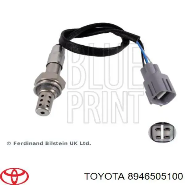 Купить 8946505100 Toyota Лямбда-зонд, датчик кислорода после катализатора