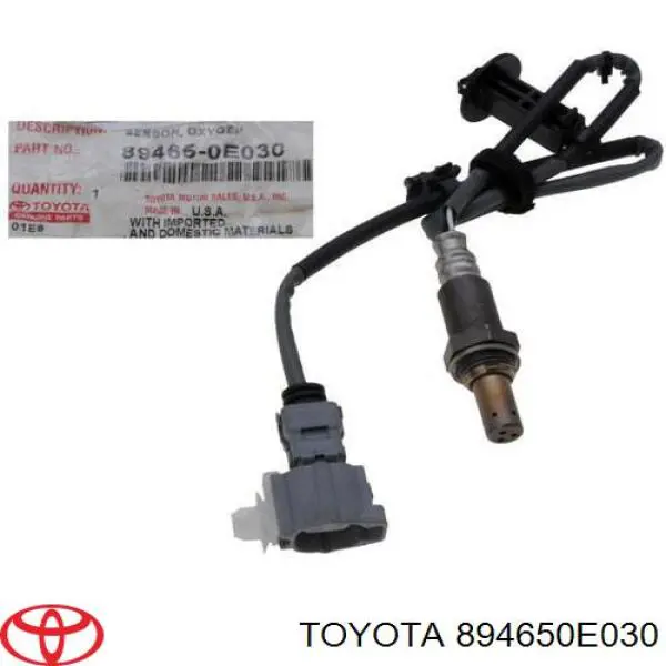 Купить 894650E030 Toyota Лямбда-зонд, датчик кислорода после катализатора