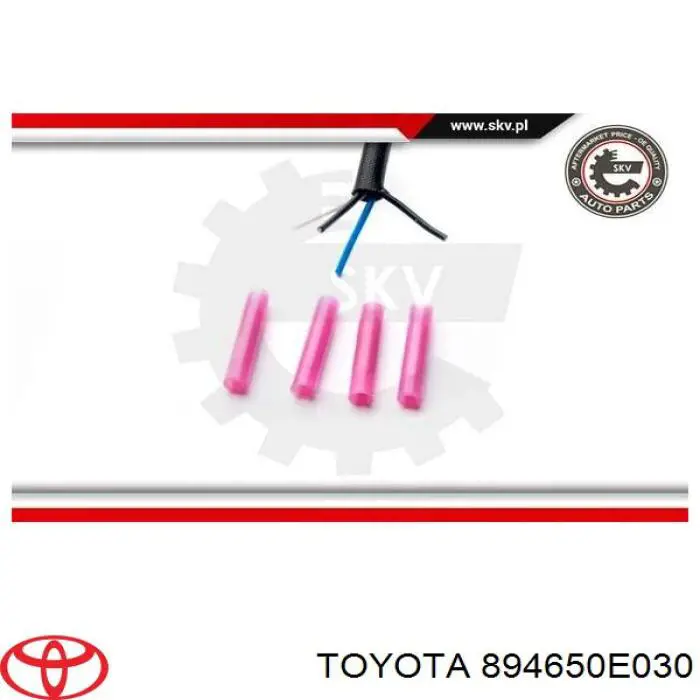 Датчик кислорода после катализатора 894650E030 Toyota