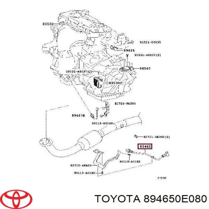  894650E080 Toyota