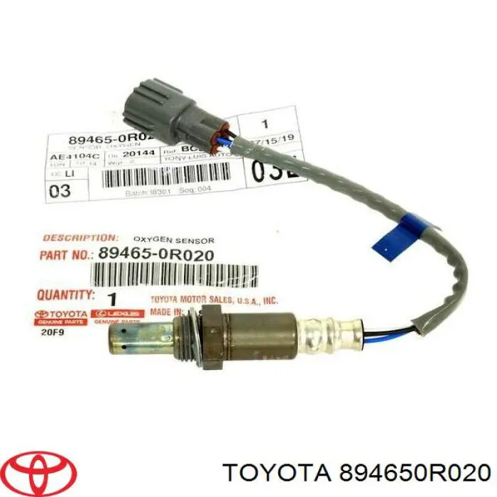  894650R020 Toyota