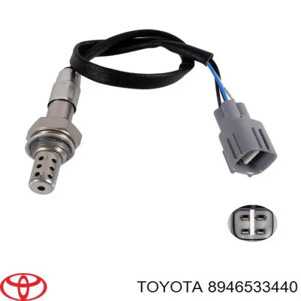 8946533440 Toyota sonda lambda, sensor de oxigênio depois de catalisador