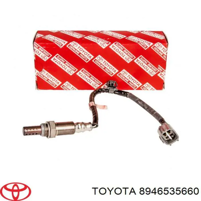 8946535660 Toyota sonda lambda, sensor de oxigênio depois de catalisador