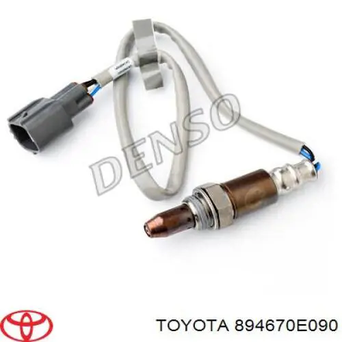 894670E090 Toyota sonda lambda, sensor de mistura pobre