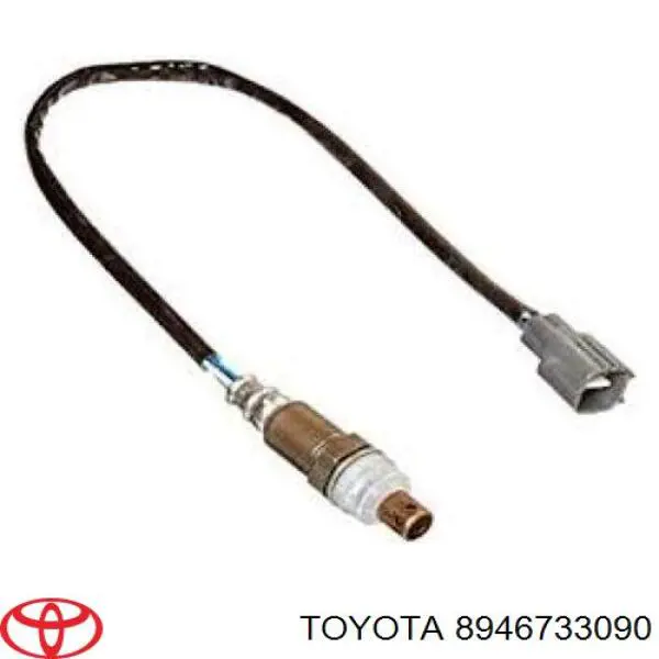 8946733090 Toyota sonda lambda, sensor esquerdo de oxigênio até o catalisador