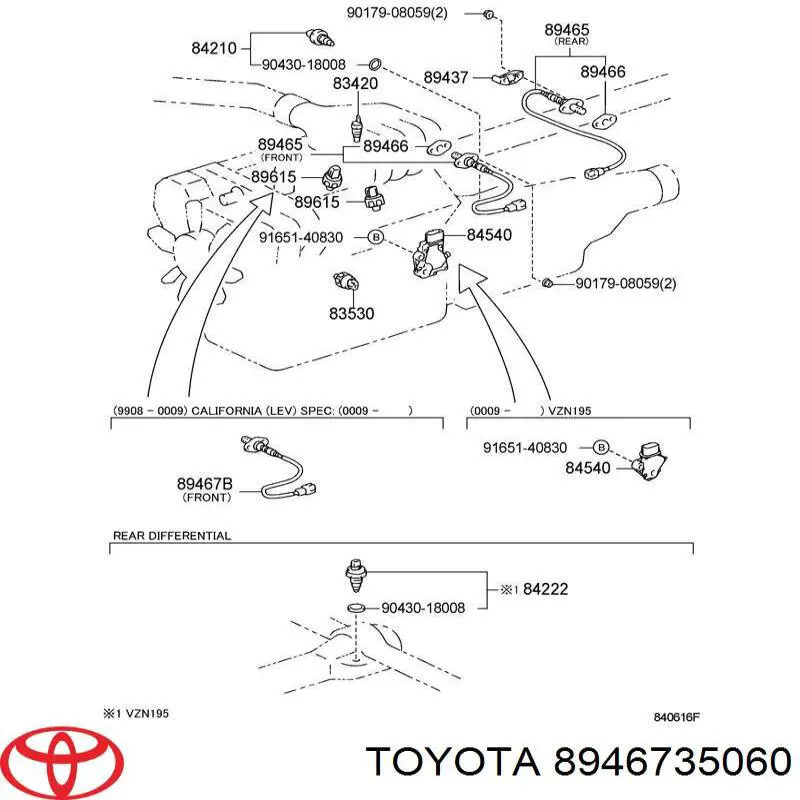  8946735060 Toyota