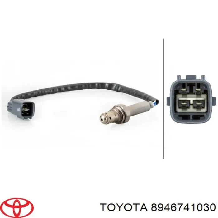Купить 8946741030 Toyota Датчик концентрации кислорода