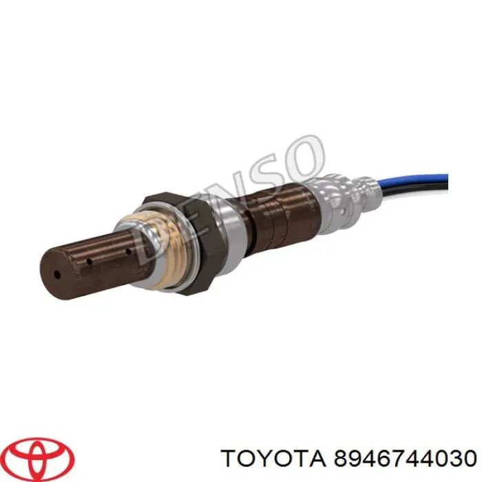 8946744030 Toyota sonda lambda, sensor esquerdo de oxigênio até o catalisador