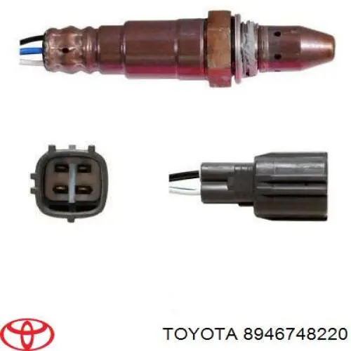 8946748220 Toyota sonda lambda, sensor de mistura pobre