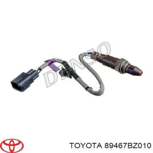 89467BZ010 Toyota лямбда-зонд, датчик кислорода до катализатора