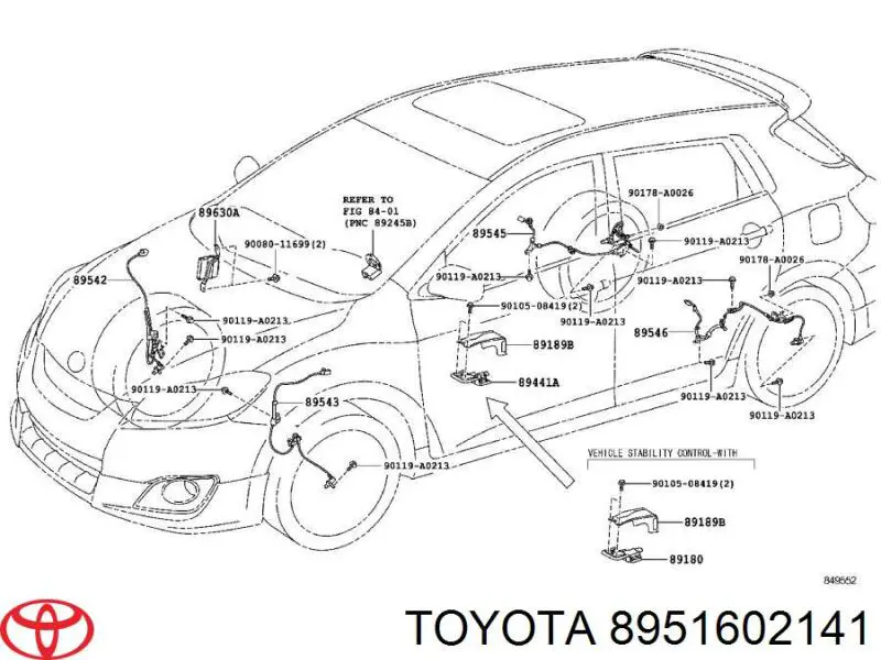 8951602141 Toyota 