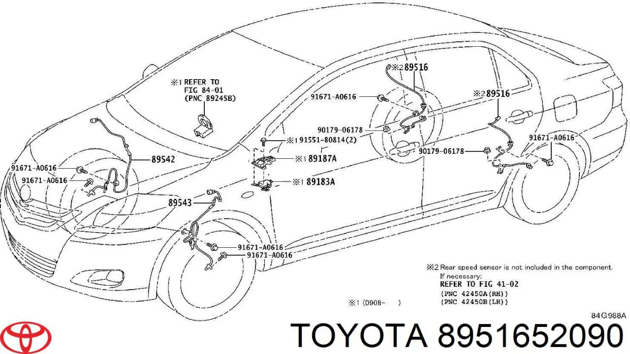 8951652090 Toyota 