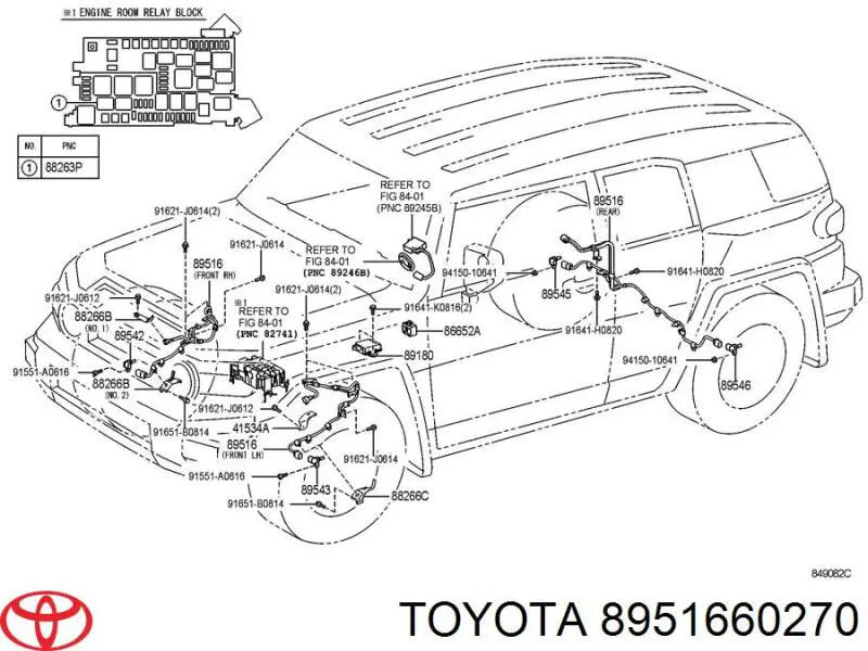 8951660270 Toyota 