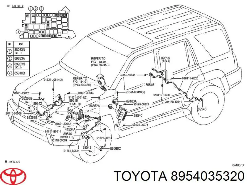 Блок управления АБС (ABS) гидравлический на Toyota 4Runner GRN21, UZN21