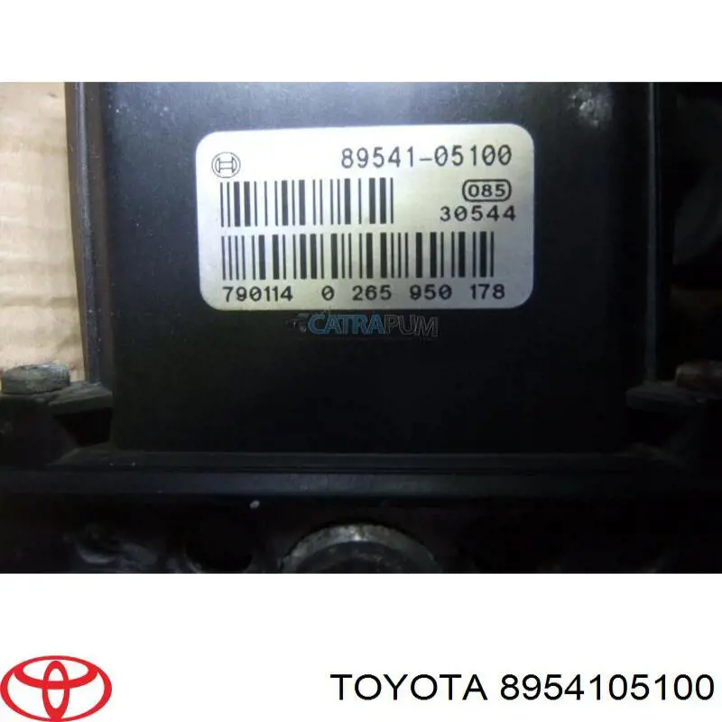 8954105100 Toyota блок управления абс (abs гидравлический)
