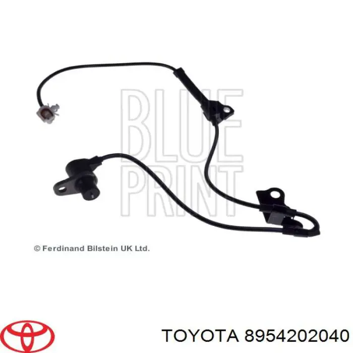 8954202040 Toyota sensor abs dianteiro direito