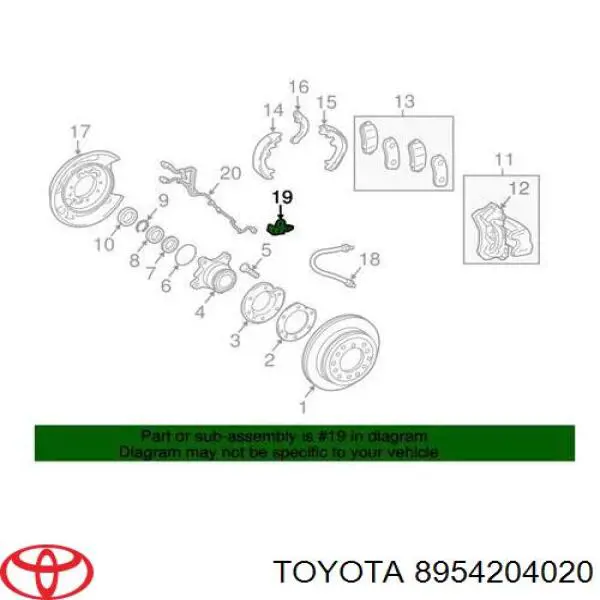8954204020 Toyota