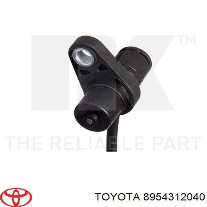 Передний левый датчик абс Toyota 8954312040