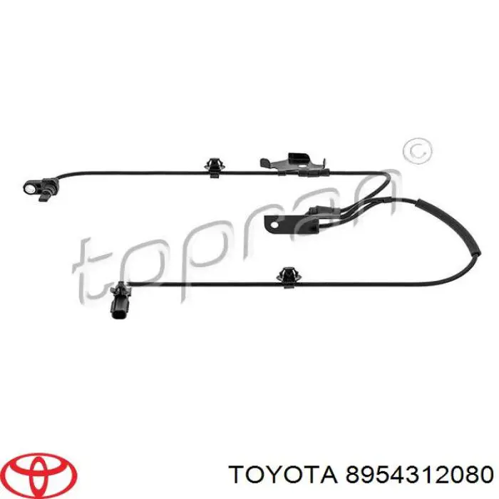 Sensor ABS dianteiro esquerdo Toyota 8954312080 preço, a partir de 185,58 USD