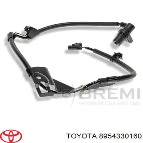Купить 8954330160 Toyota Датчик ABS передний левый