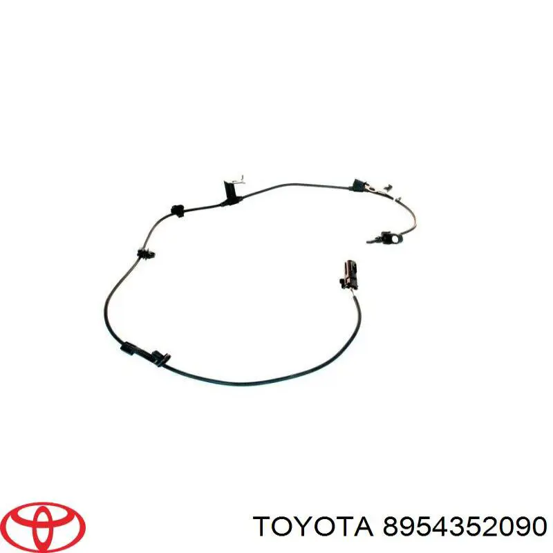 8954352090 Toyota датчик абс (abs передний левый)