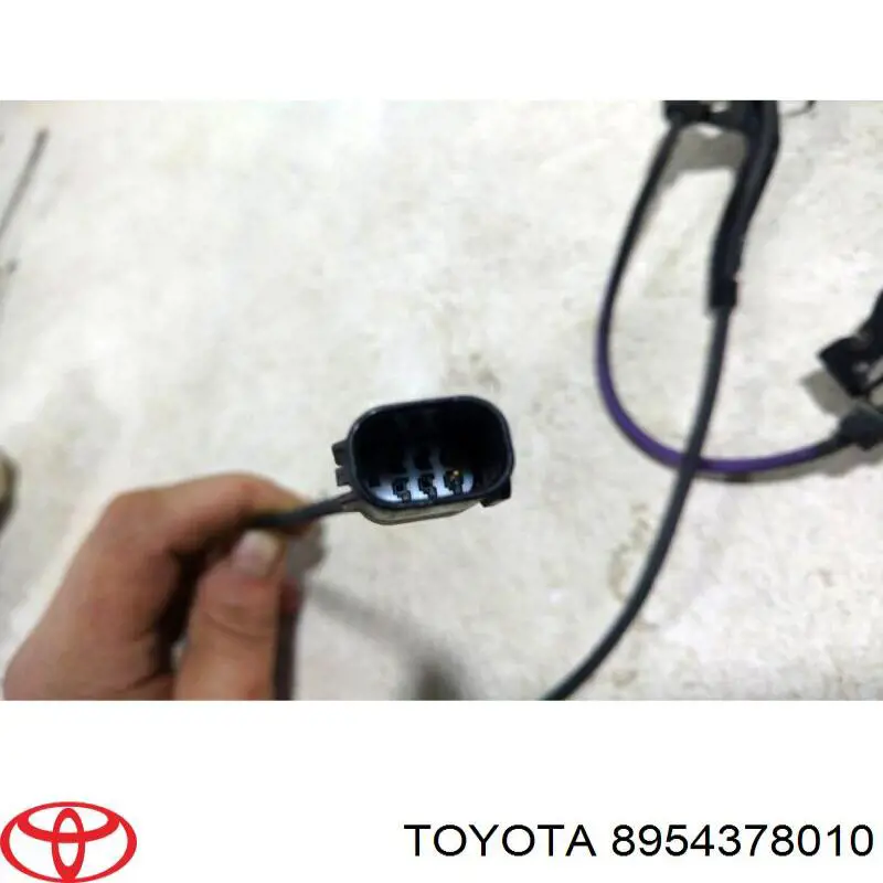 8954378010 Toyota sensor abs dianteiro esquerdo