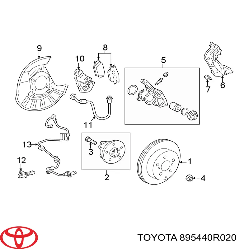  895440R020 Toyota