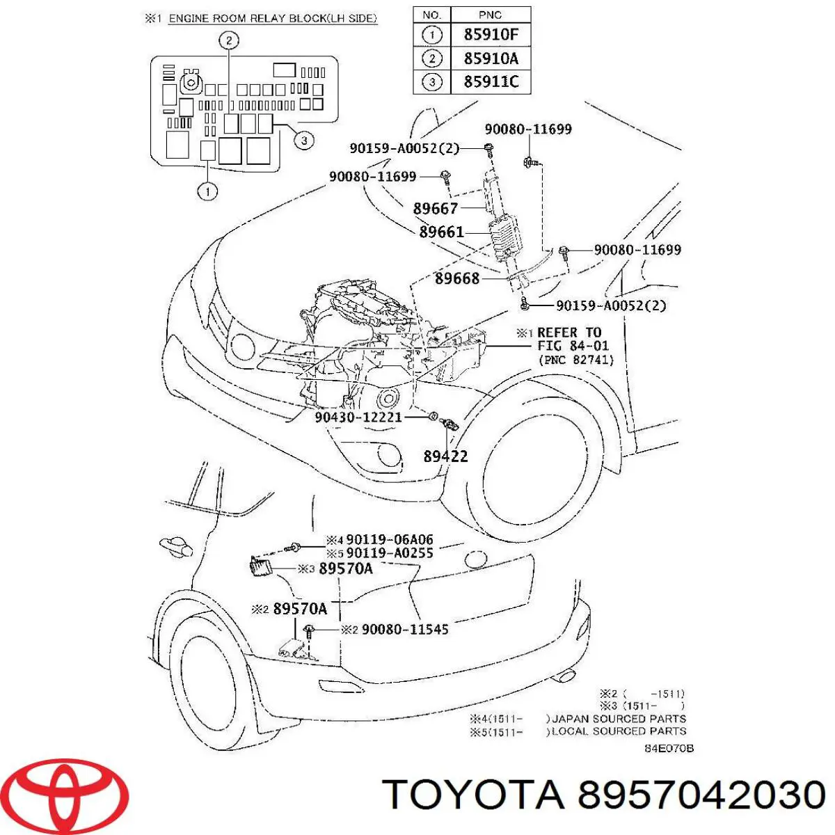 8957042030 Toyota 