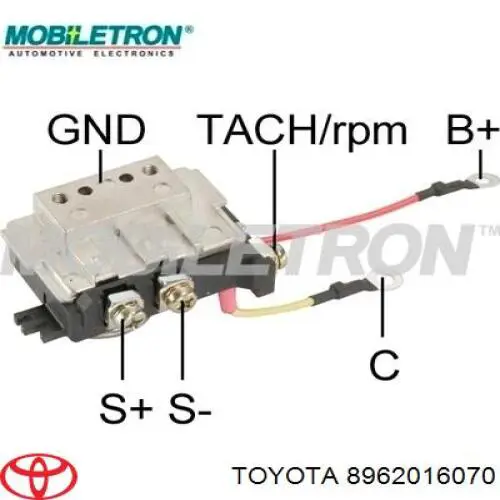 8962016070 Toyota модуль зажигания (коммутатор)