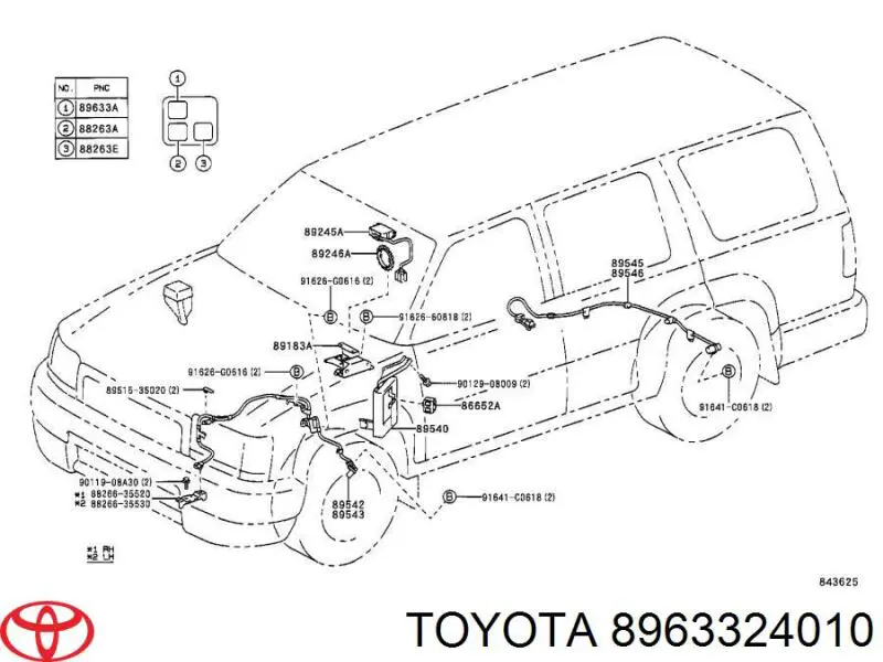  8963324010 Toyota