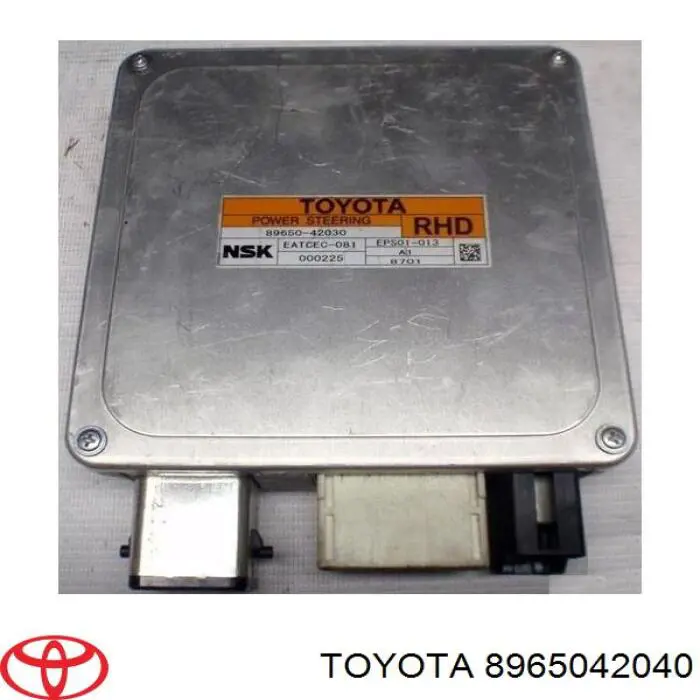 Блок управления электроусилителем руля на Toyota RAV4 III 