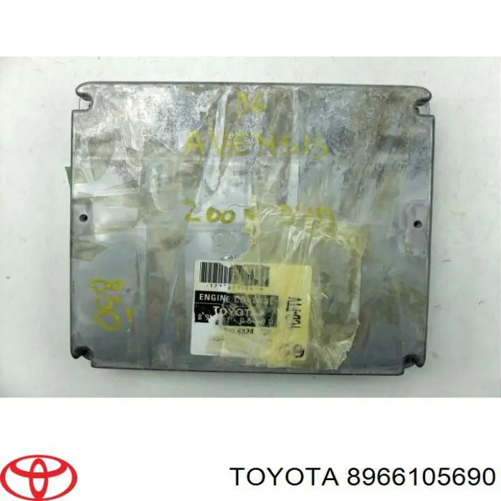 8966105690 Toyota модуль управления (эбу двигателем)