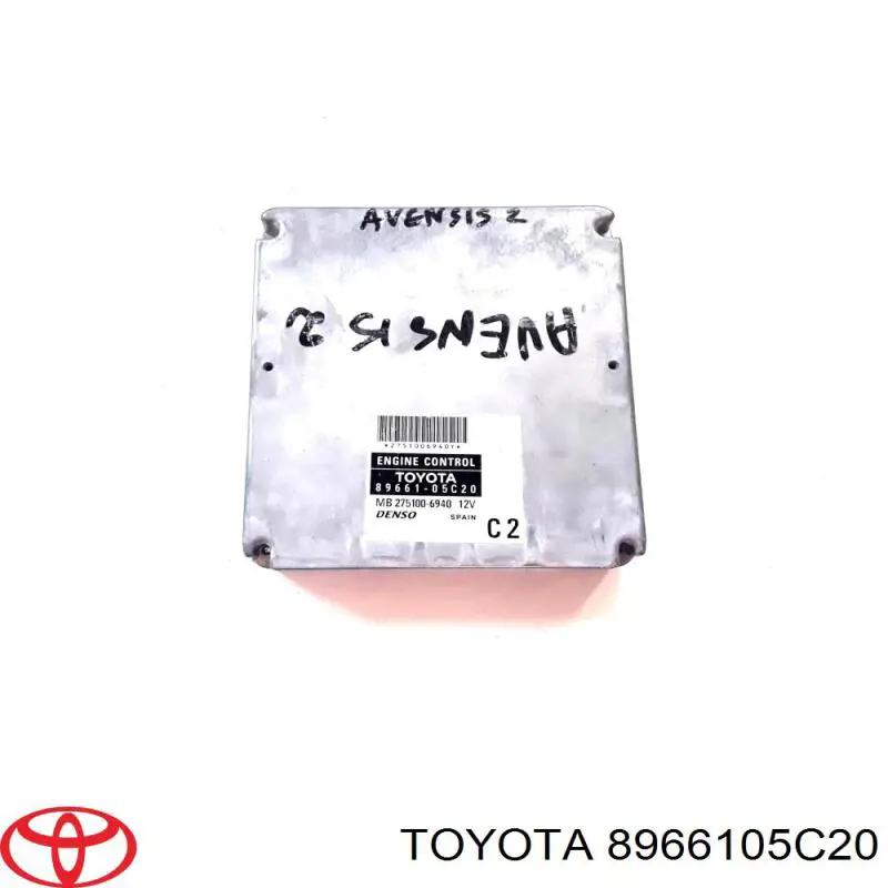 ЭБУ двигателем Toyota 8966105C20 цена, от 25.42 USD