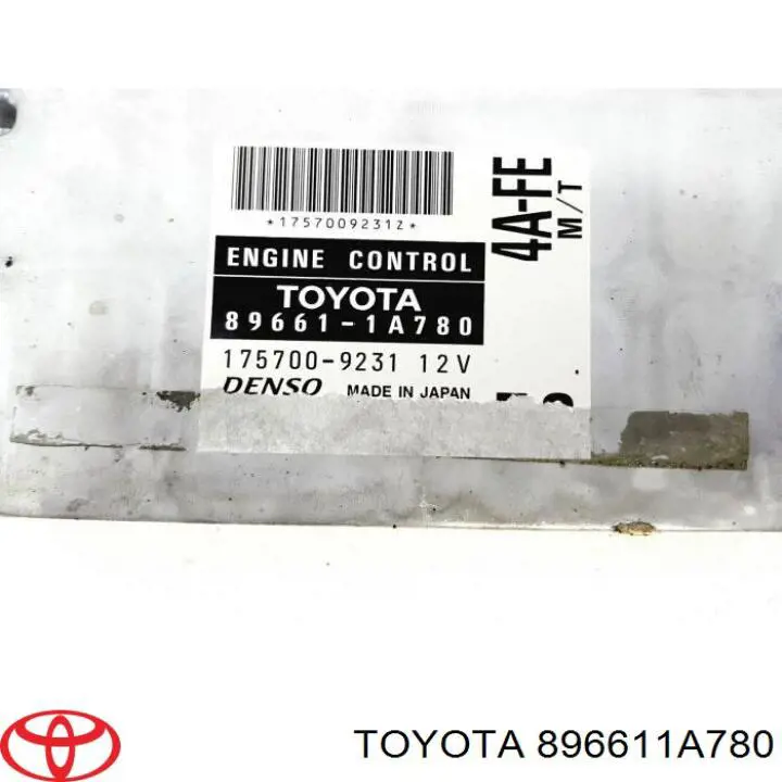 Купить 896611A780 Toyota Электронный блок управления двигателем