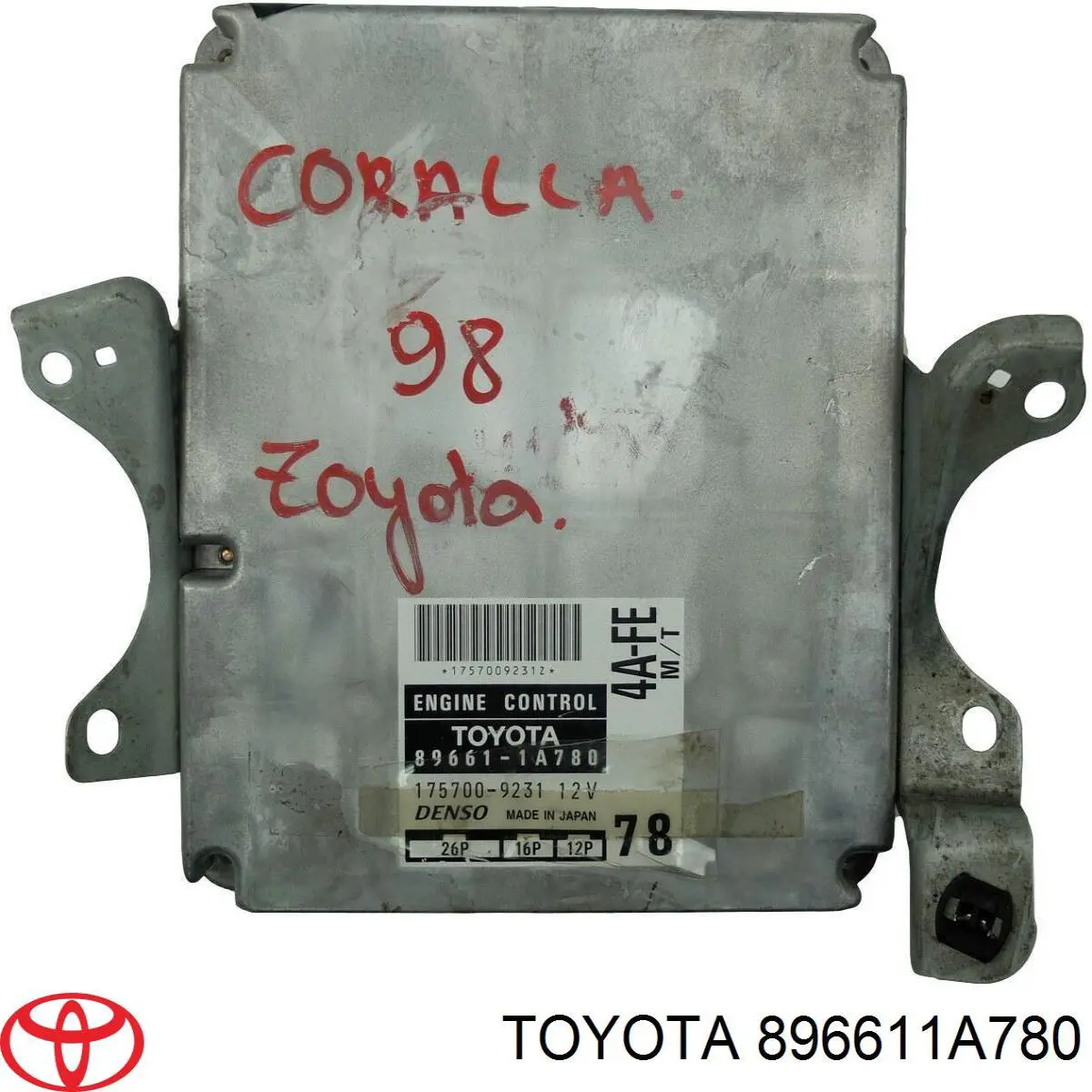 ЭБУ двигателем Toyota 896611A780 цена, от 38.07 USD