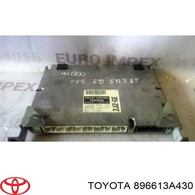 Блок управления двигателем 896613A430 Toyota