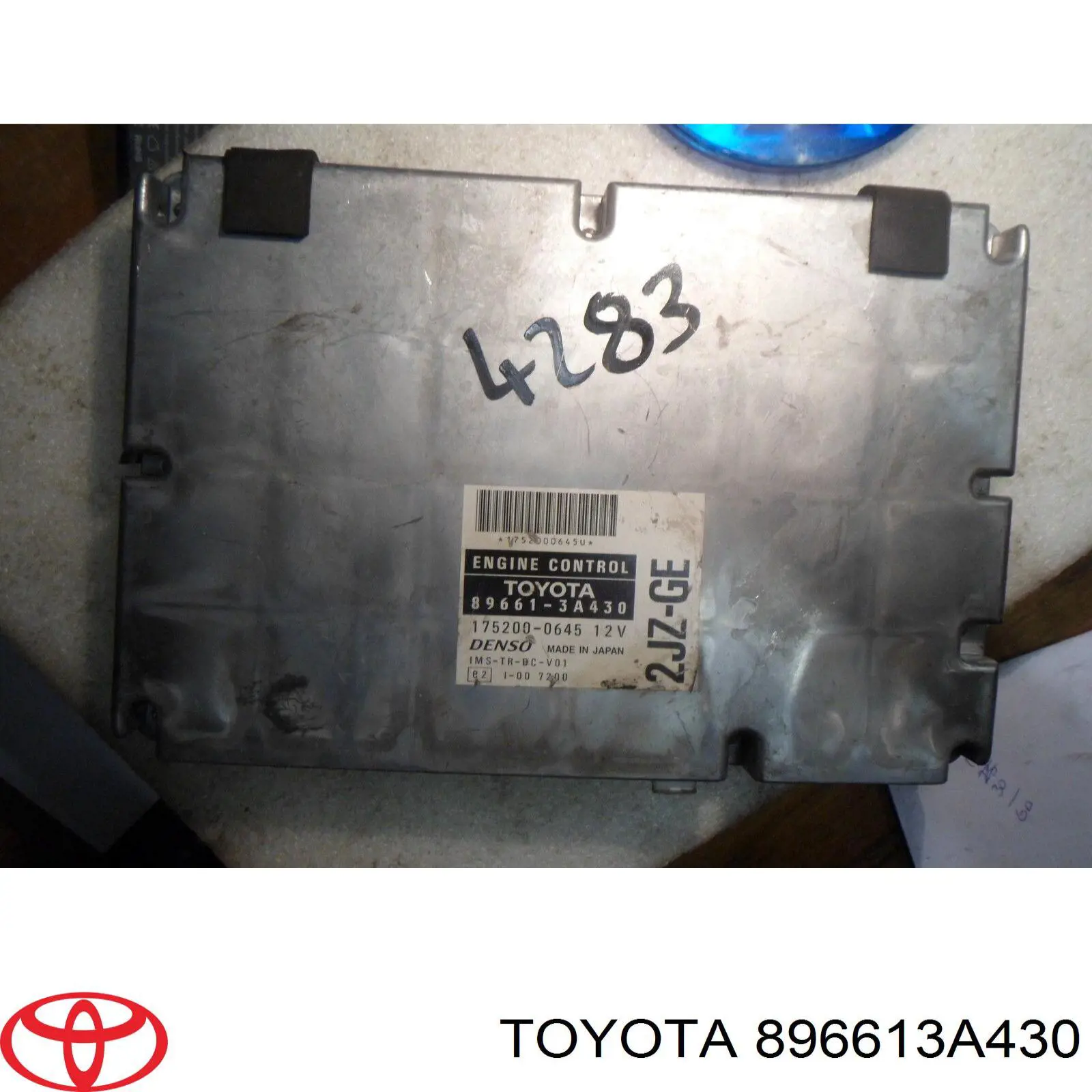 Купить 896613A430 Toyota Электронный блок управления двигателем