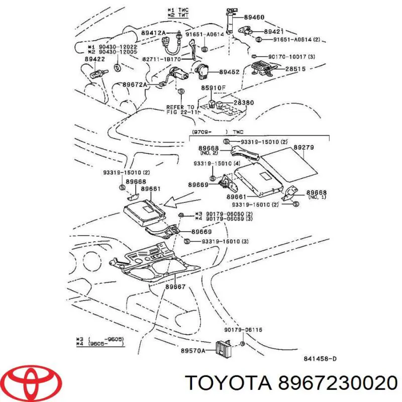  8967230020 Toyota