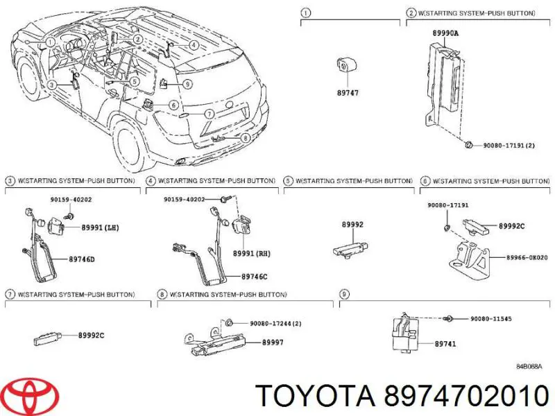  Toyota 8974702010 цена, от 6.33 USD