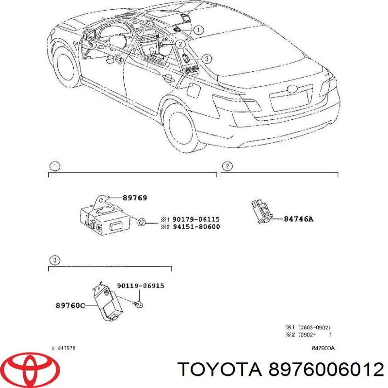  8976006012 Toyota