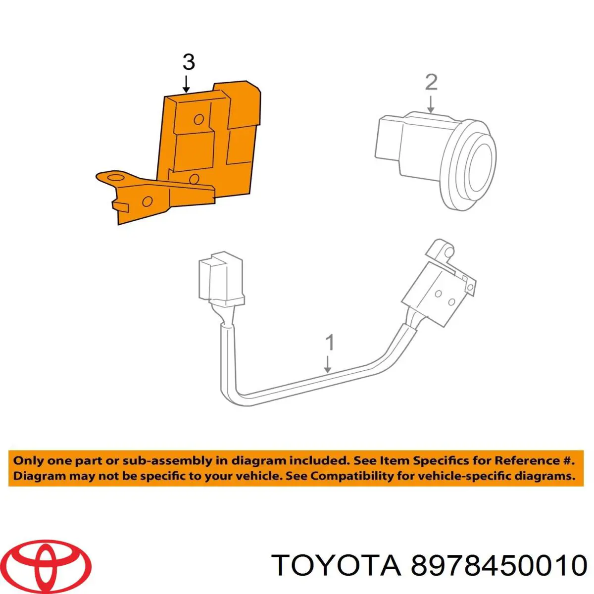 8978450010 Toyota 
