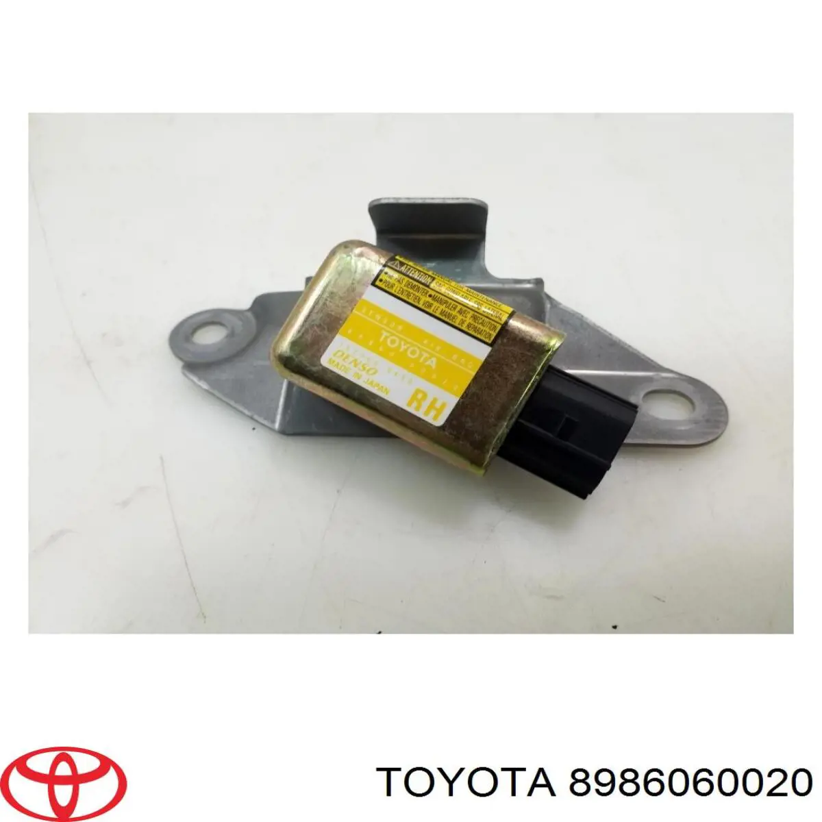 8986060020 Toyota sensor airbag lateral direito